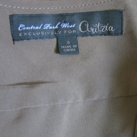 Central Park West Aritzia Racerback Ruffle Top Sml - Picture 6 of 7